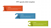 Download PPT Agenda Slide Template Presentation-Arena Blue